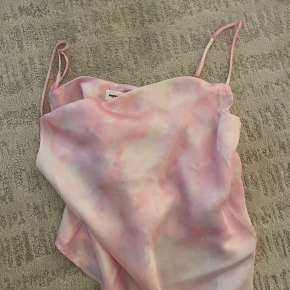 Superdown tie dye pink top - Picture 2 of 2